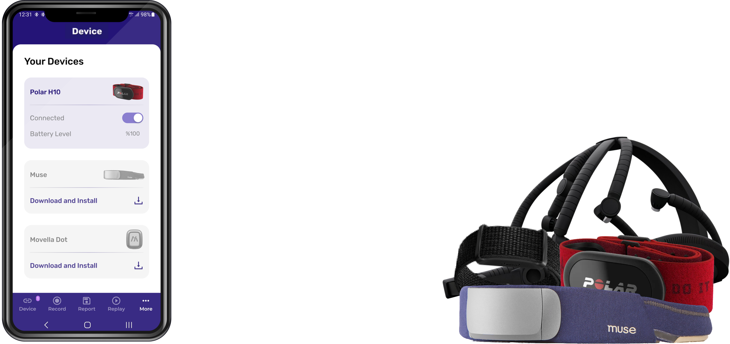 Supported Wearables